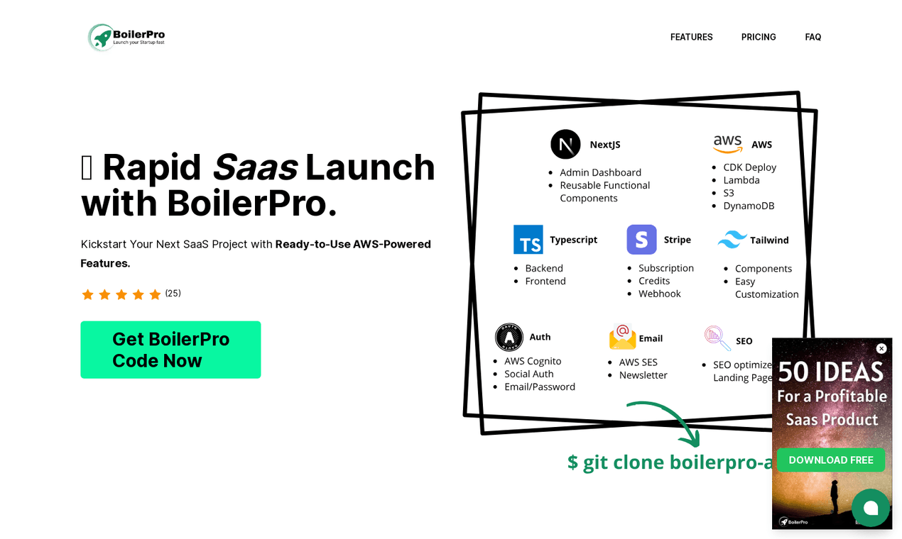 BoilerPro screenshot